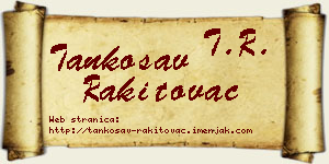 Tankosav Rakitovac vizit kartica